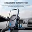 მობილურის დამტენი UGREEN CD256 (40118) Wireless Car Charger, 15W Auto Induction Phone Holder, Black , 6 image - Primestore.ge