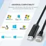 USB LAN კაბელი UGREEN CM204 (50773) USB to RJ45 Console RS232 Cable Serial Adapter for Router 1.5m USB RJ 45 8P8C Console Converter USB Cable - Primestore.ge