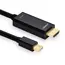 HDM კაბელი UGREEN MD101 (20848) mini DP male to HDMI cable black/ 1.5M Mini Display to HDMI , 3 image - Primestore.ge