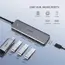 USB ჰაბი UGREEN CM219 (50985) UGREEN USB 3.0 4 Ports USB Hub Gray , 3 image - Primestore.ge