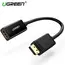 ადაპტერი UGREEN MM137 (40363) DisplayPort to HDMI Female Converter 4K*2K 25cm (Black)  - Primestore.ge