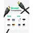 HDMI კაბელი UGREEN HD118 (40409) 4K UHD High Speed HDMI 2.0 Cable, 1.5m, Black , 6 image - Primestore.ge