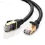 ქსელის კაბელი UGREEN NW107 (11229) Cat7 Patch Cord STP Ethernet Lan Cable 0.5m (Black) , 3 image - Primestore.ge