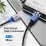 USB კაბელი Ugreen US288 (60126) UGREEN USB 2.0 A to Type C Cable Nickel Plating Aluminum Braid 1m (Black) , 4 image - Primestore.ge