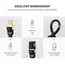 ქსელის კაბელი UGREEN NW107 (11229) Cat7 Patch Cord STP Ethernet Lan Cable 0.5m (Black) , 7 image - Primestore.ge