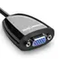ადაპტერი UGREEN MM105 (40253) HDMI to VGA converter without Audio Black , 3 image - Primestore.ge