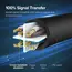 Network cable UGREEN NW102 (20160) Cat6 Patch Cord UTP Lan Cable 2m (Black), 7 image