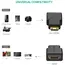 HDMI ადაპტერი UGREEN 20101 Mini HDMI Male to HDMI Female Adapter, Black , 3 image - Primestore.ge