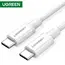 USB კაბელი UGREEN 60518 USB 2.0 C M/M ABS Cover 1m (White)  - Primestore.ge