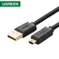 USB კაბელი UGREEN 10385 USB 2.0 A Male to Mini 5 Pin Male Cable 1.5m (Black)  - Primestore.ge