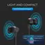 Headphone Lenovo earphone QF320 Black, 2 image