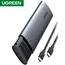 გარე მყარი დისკის ქეისი UGREEN CM400 10902 USB-C Female to M.2 M-Key 10G Enclosure C TO C Cable 50cm  - Primestore.ge
