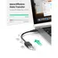 OTG კაბელი UGREEN 30701 USB-C Male to USB 3.0 Female OTG Cable Black USB 3.0 15 cm , 3 image - Primestore.ge
