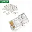 ქსელის კაბელის კონექტორი UGREEN NW110 (20331) RJ45 Network Connector for UTP Cat 5, Cat 5e 50pcs  - Primestore.ge