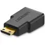 HDMI ადაპტერი UGREEN 20101 Mini HDMI Male to HDMI Female Adapter, Black  - Primestore.ge