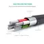 USB კაბელი UGREEN US132 (10386) USB 2.0 A Male to Mini 5 Pin Male Cable 3m (Black) , 7 image - Primestore.ge