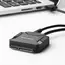 მყარი დისკის  წამკითხველი UGREEN CR108 (20611) USB 3.0 to SATA Hard Driver converter cable with 12V 2A power adapter 50CM , 3 image - Primestore.ge