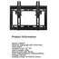 ტელევიზორის საკიდი Allscreen Universal LCD LED TV Bracket CTMA27 TV SIZE:14"-42" ინჩი , 4 image - Primestore.ge