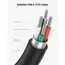 OTG კაბელი UGREEN 30701 USB-C Male to USB 3.0 Female OTG Cable Black USB 3.0 15 cm , 7 image - Primestore.ge