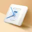 ინტერნეტის როზეტი UGREEN NW144 (80180) Wall Socket internet RJ45 Wall Plate Single Port საფარი , 3 image - Primestore.ge