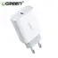 მობილურის დამტენი UGREEN CD137 (60450) Fast Charging Power Adapter with PD 18W EU (White) - Primestore.ge