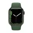 Smart Watch Apple Watch Series 7 GPS 45mm Green Aluminum Case With Green Sport Band MKN73, 2 image