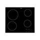ჩასაშენებელი ქურის ზედაპირი Whirlpool Hob AKT 8090/NE (869990964280) 4 cooking zone, glass, Black , 2 image - Primestore.ge