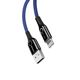 USB კაბელი Baseus C-shaped Light Intelligent Power-Off Cable CALCD-03 , 2 image - Primestore.ge