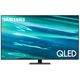 ტელევიზორი Samsung TV 55''(140cm)/ QE55Q80AAUXUA QLED FLAT Smart 4K 3840x2160;  Quantum HDR 10+; HDMIx3; USBx2;  CI+; WiFi 5; BT4.2; DVB-T2/C/S2  - Primestore.ge