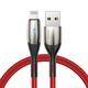USB cable Baseus Horizontal Data Cable With An Indicator Lamp Lightning 1m CALSP-B09