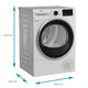 Washer dryer Beko B5T69233, 5 image