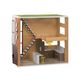 TOY HOUSE LORI LORI WOOD HOUSE FOR 6" DOLL LO37004Z, 2 image
