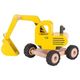 Wooden excavator goki Machine woodeni Excavator (yellow) 55898G