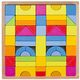 სამაგიდო თამაში Goki Building blocks Rainbow 58624  - Primestore.ge