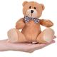 სათამაშო დათვი Same Toy Teddy bear light brown 13cm THT676 , 2 image - Primestore.ge