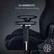 გეიმერული სავარძელი RAZER Gaming chair Iskur Black , 4 image - Primestore.ge