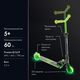 Children's scooter NEON [NT05G2] VECTOR 2020 - NT05 (Green), 4 image