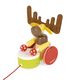 სათამაშო ეტლი Janod Roller Toy Moose with drum J08199 , 3 image - Primestore.ge