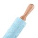 Dough rolling pin Ardesto Rolling Pin New Year Tasty baking, blue, 43.5 cm, silicone, wood., 2 image