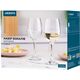 ღვინის ჭიქები Ardesto Wine glasses set Gloria 6 pcs, 300 ml, glass , 2 image - Primestore.ge