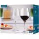 ღვინის ჭიქები Ardesto Wine glasses set Gloria 6 pcs, 480 ml, glass , 2 image - Primestore.ge