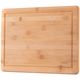 საჭრელი დაფა Ardesto Cutting board Midori with groove, 35.5*25*1.5 cm, bamboo , 2 image - Primestore.ge