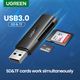 ბარათის წამკითხველი UGREEN CM264 (60722) USB3.0 Multifunction Card Reader, Black , 2 image - Primestore.ge