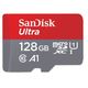მეხსიერების ბარათი SanDisk 128GB Ultra MicroSD/HC UHS-I Card 140MB/S Class 10 SDSQUAB-128G-GN6MN  - Primestore.ge