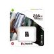 Flash memory card Kingston 256GB microSDXC Canvas Select Plus 100R A1 C10 (SDCS2/256GBSP) (Single Pack W/O Adapter), 3 image