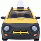 Toy taxi vehicle FORTNITE JOY RIDE TAXI VEHICLE FNT0817, 3 image