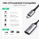 USB ადაპტერი UGREEN 70444 USB Type C to HDMI 2.0 4K@60 Hz Thunderbolt 3 Convertor for MacBook / PC gray , 5 image - Primestore.ge