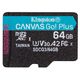 მეხსიერების ბარათი Kingston 64GB SDXC Canvas Go! Plus  - Primestore.ge