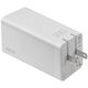 Adapter Asus 100W 3-Port AC100-02 CHARGER/WHT/EU, 3 image