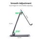 Mobile phone holder UGREEN LP134 (40392) Foldable Phone Stand, Silver, 2 image